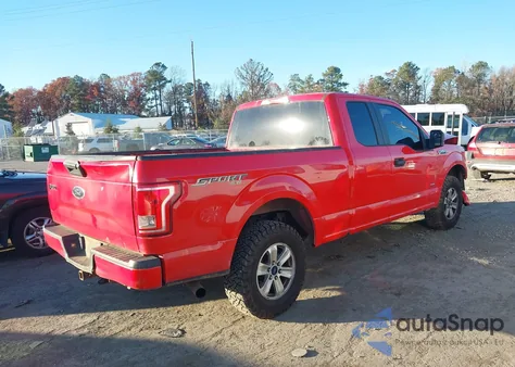 2016 Ford F-150 Xl из США, поврежденный, VIN 1FTEX1EP0GFA81277